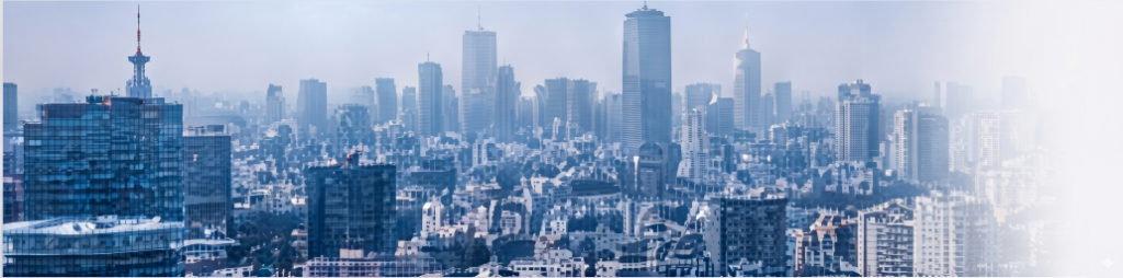 都市のビジネス街